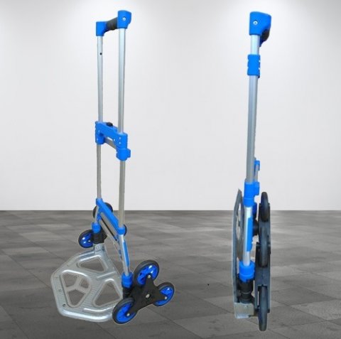 H-0049 鋁製折疊爬梯車 1